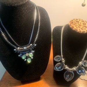 2 Beautiful Costume Necklaces